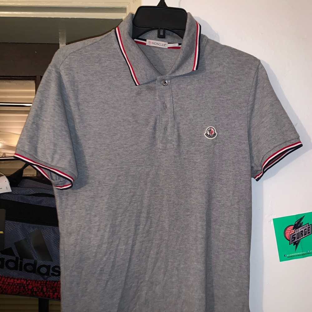 Moncler Short Sleeve Polo